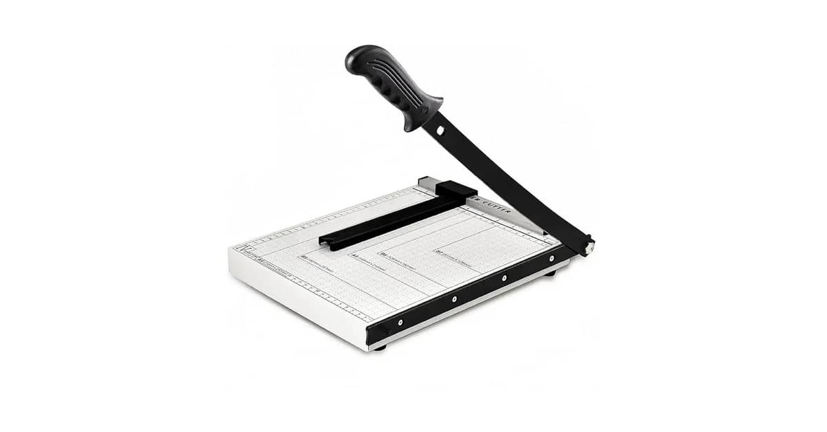 Qual é a Melhor Guilhotina Para Corte Preciso?