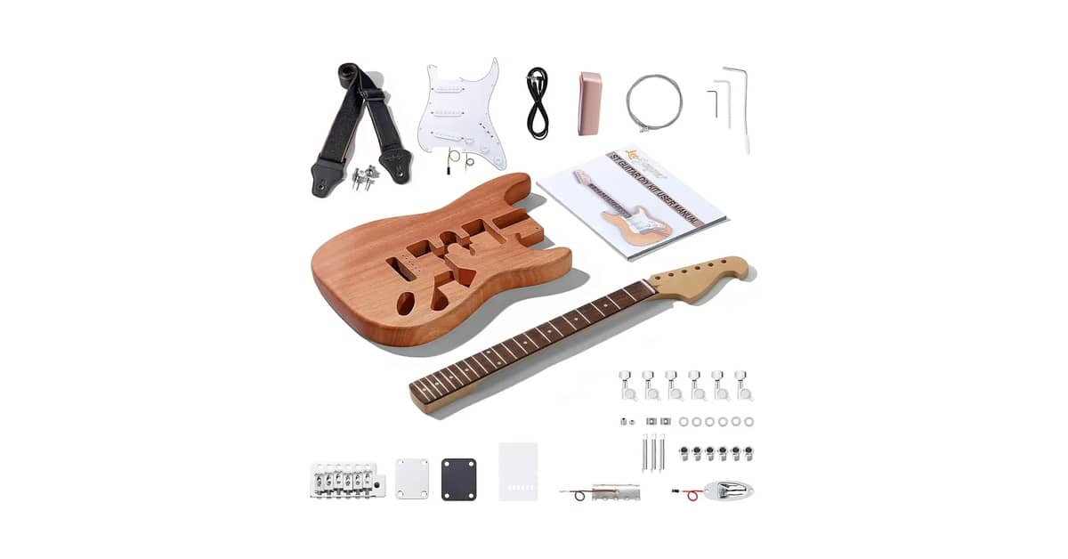 Qual É a Melhor Guitarra com Corpo de Mogno Para Montar?