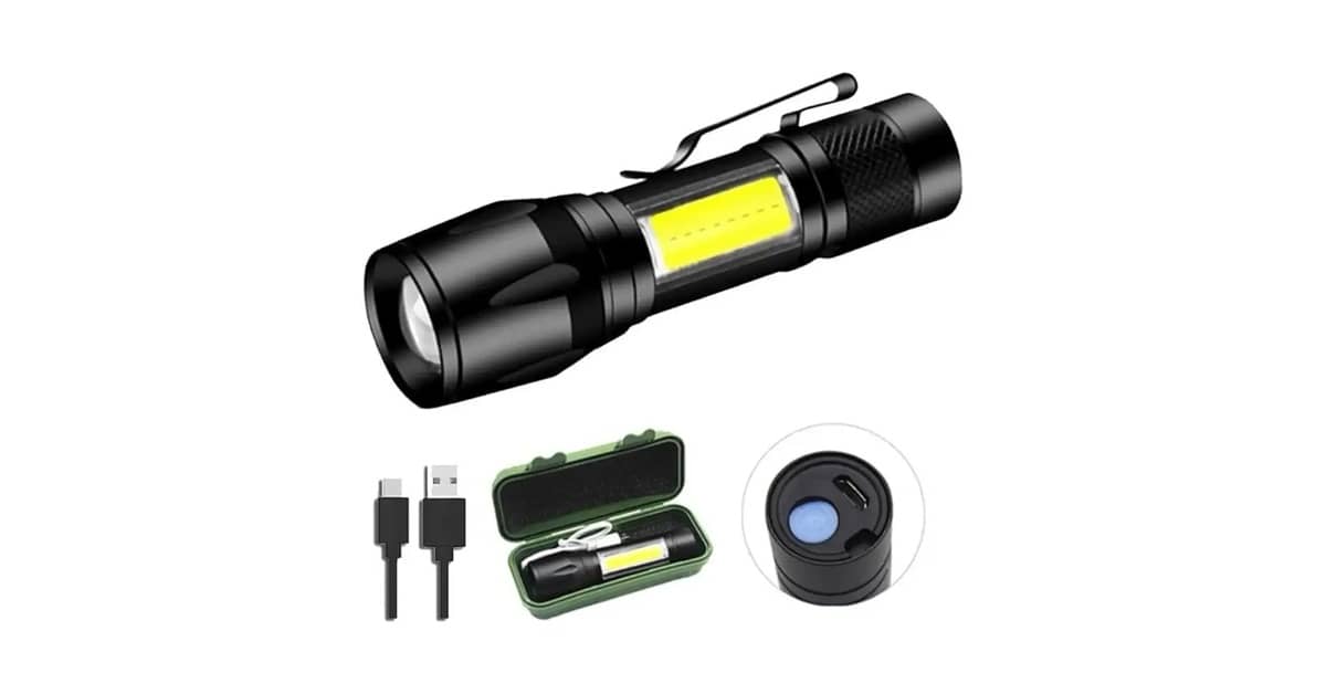 Qual é a Melhor Lanterna de Led Tática e Potente?