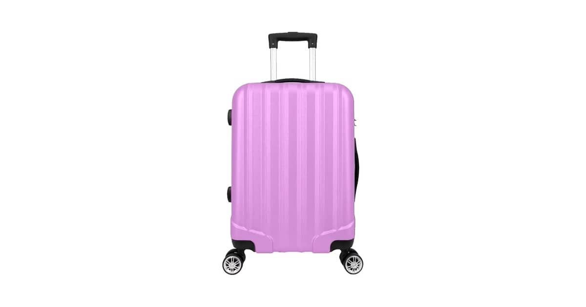 Qual É a Melhor Mala de Viagem Rosa? Bordo vs Média