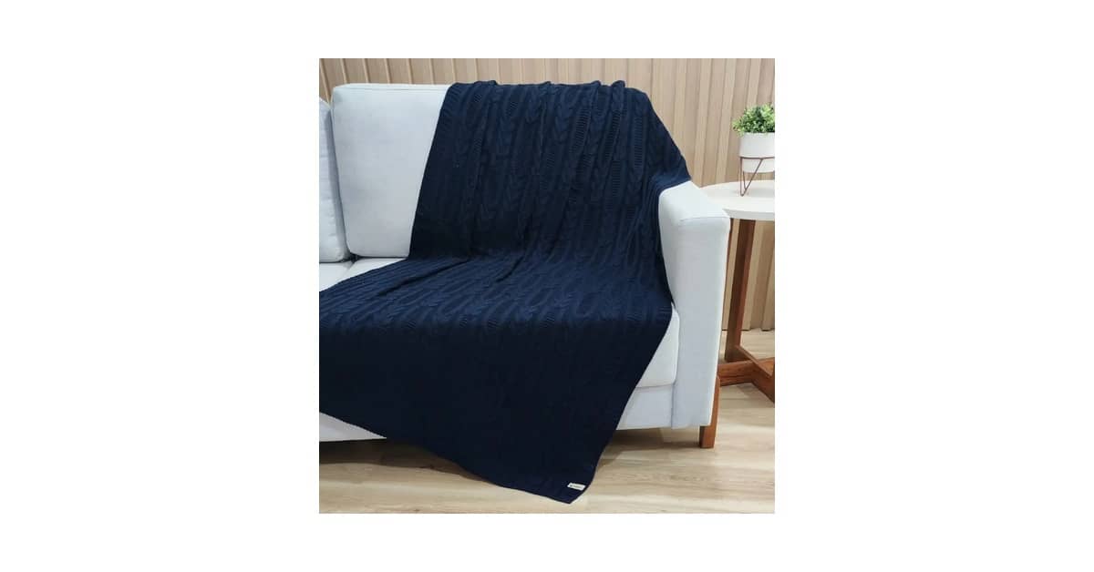 Qual É a Melhor Manta de Sofá de Tricô? Guia de Compra