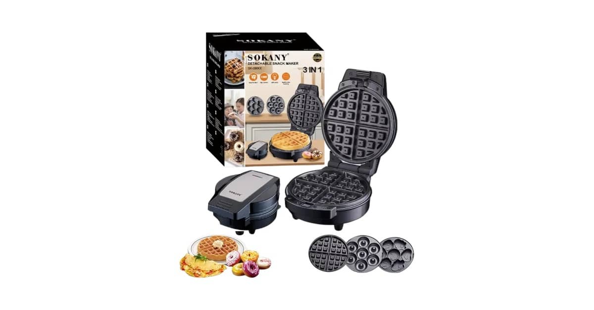 Qual é a Melhor Máquina de Waffle que Faz Waffle e Donuts? 8 Análises