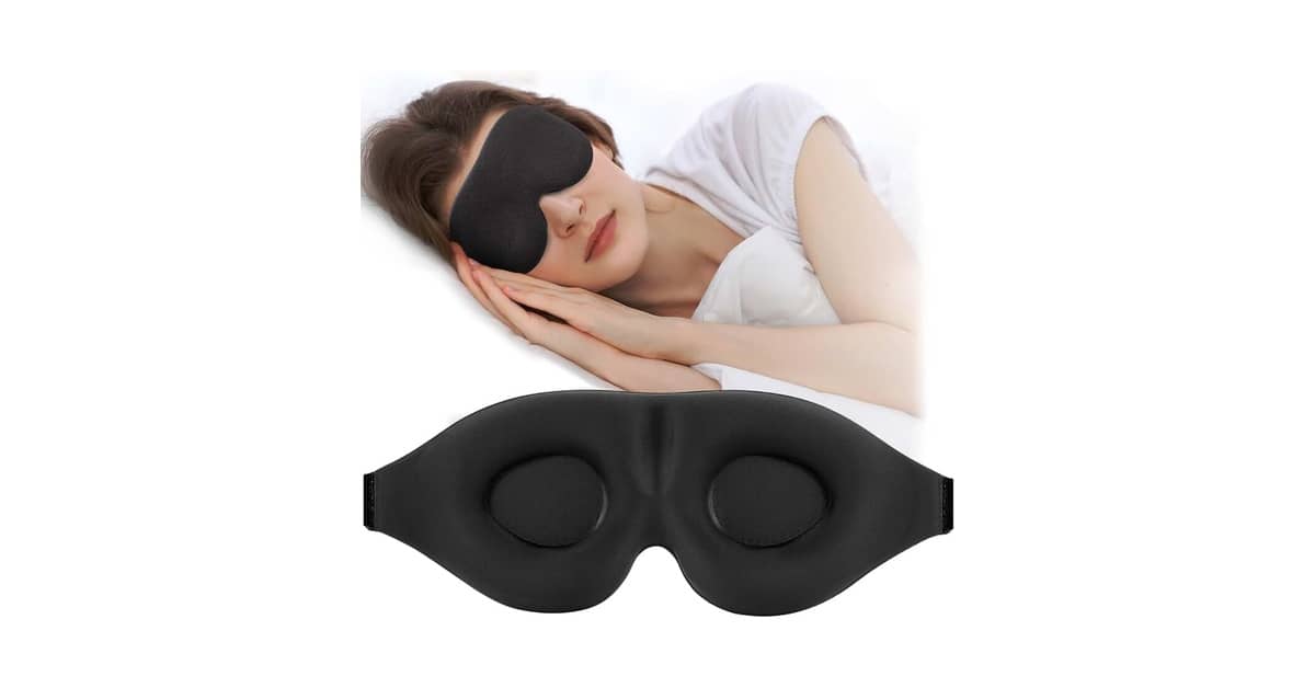 Qual É a Melhor Máscara de Dormir 3D Que Não Pressiona os Olhos? Análise de 10 Opções