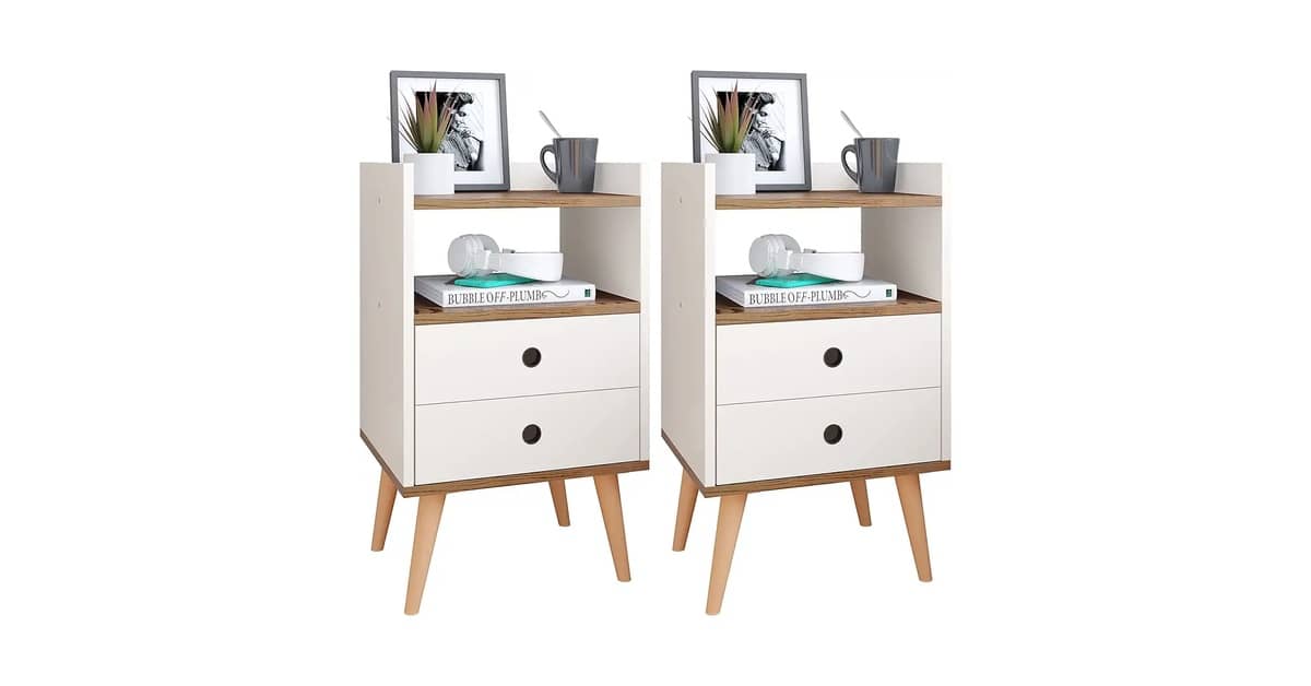 Qual é a Melhor Mesa de Cabeceira? Gavetas ou Nicho