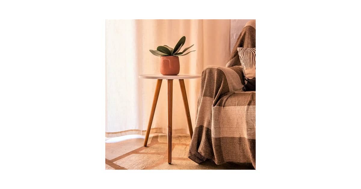Qual É a Melhor Mesa de Canto Redonda? 10 Modelos