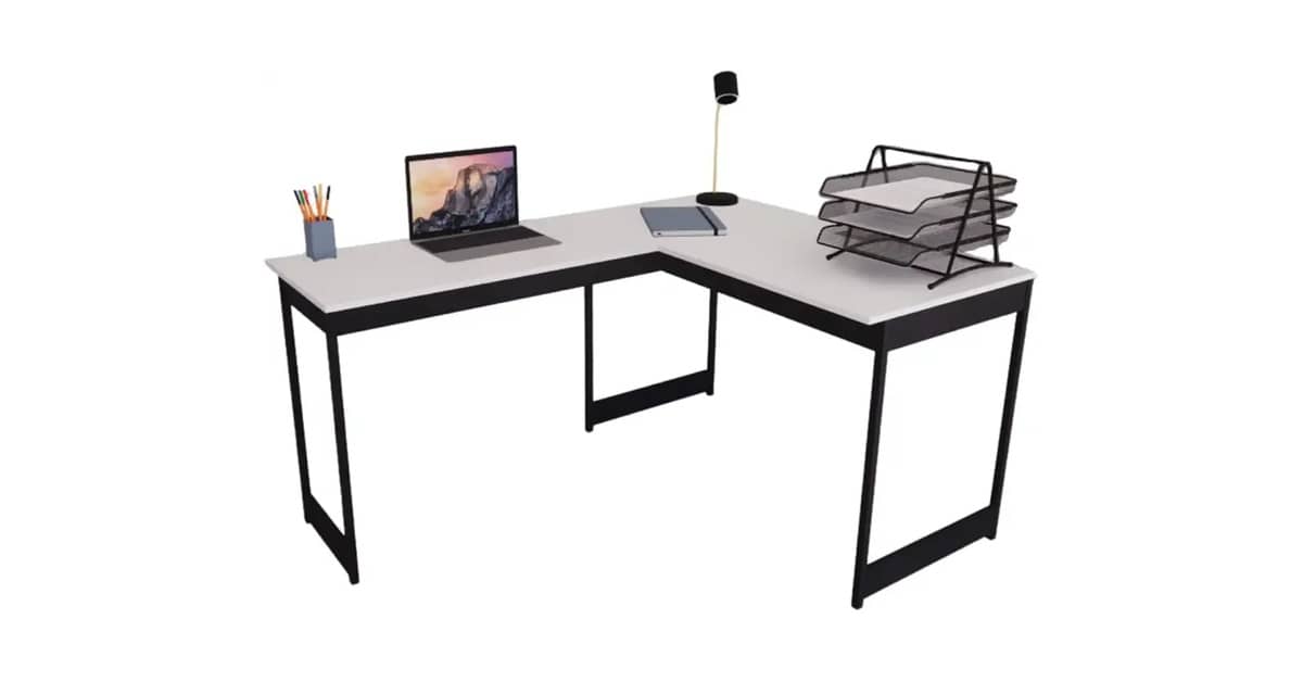 Qual é a Melhor Mesa de Computador em L para Canto? Modelos Com Gavetas
