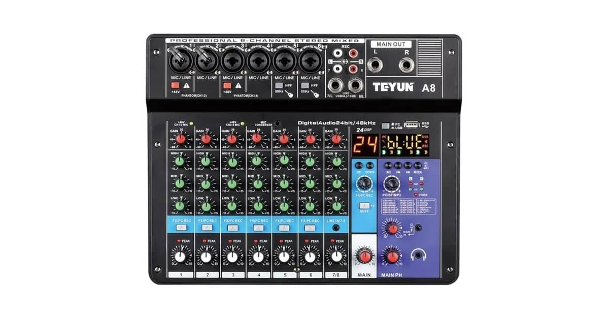 Qual é a Melhor Mesa de Mixagem para Podcast: 10 Modelos