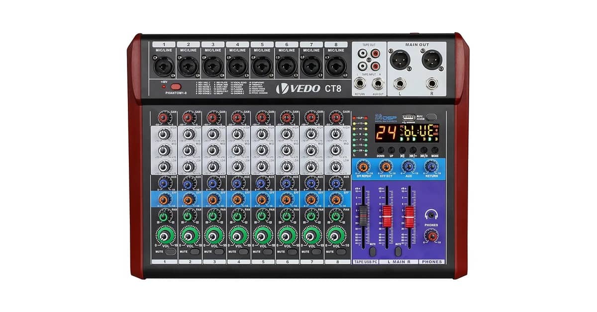 Qual é a Melhor Mesa de Som com Efeitos e USB? Análise de 8 Modelos