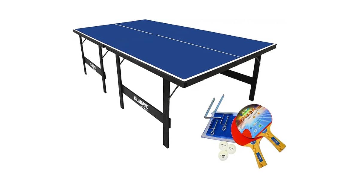 Qual é a Melhor Mesa de Tenis de Mesa? MDF vs. MDP