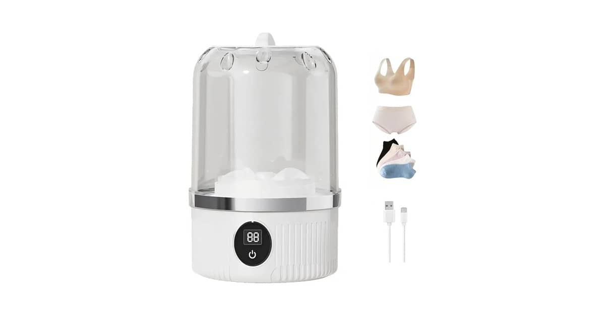 Qual É a Melhor Mini Lavadora de Roupas Para Viagem?