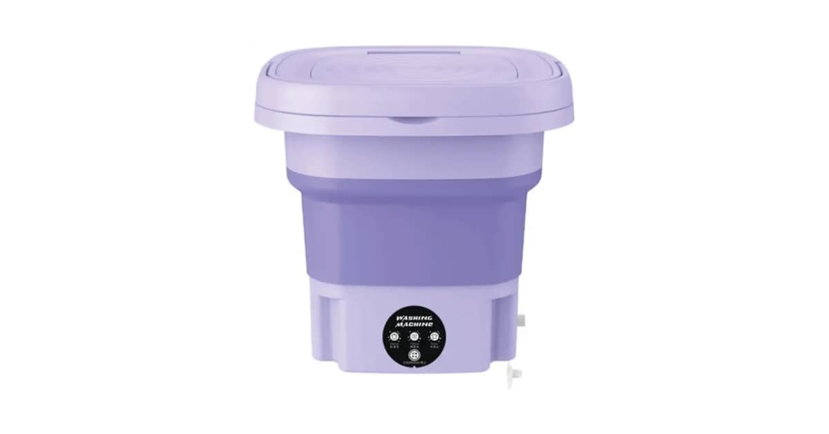 Qual é a Melhor Mini Lavadora Para Roupas Íntimas? Dobrável ou Rígida?