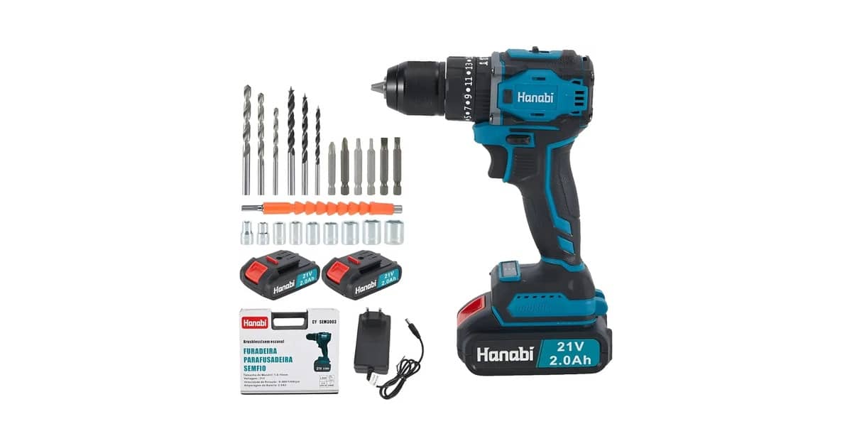 Qual É a Melhor Parafusadeira de Impacto com Motor Brushless? Analisamos 10