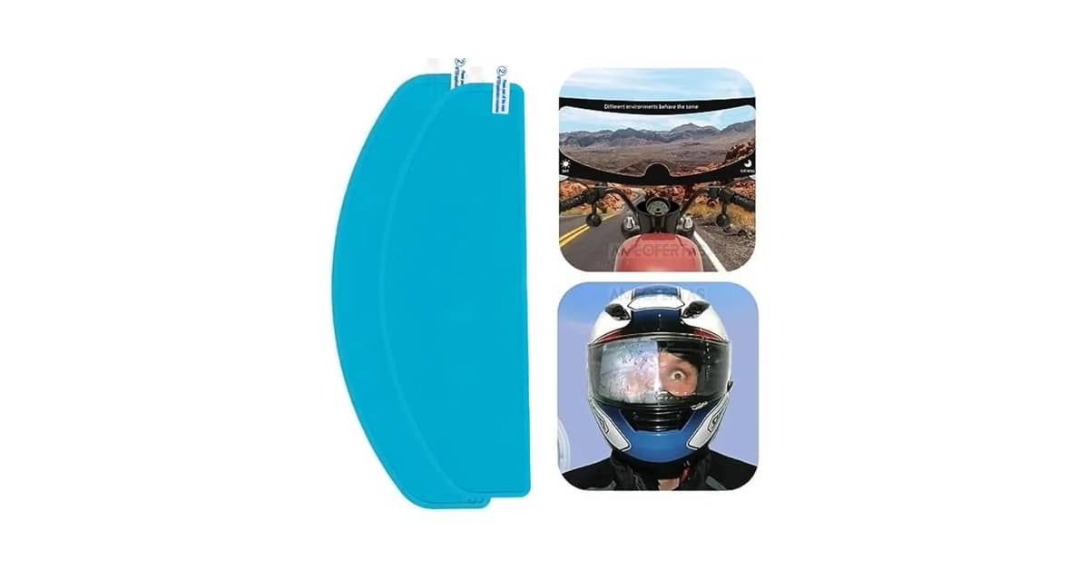 Qual É a Melhor Película Para Viseira de Capacete Antiembaçante?