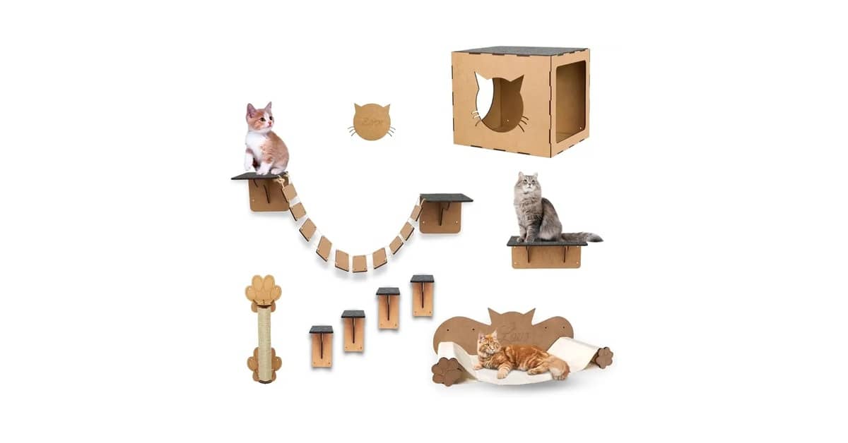 Qual é a Melhor Prateleira para Gatos que Forma um Circuito? Guia de Kits MDF