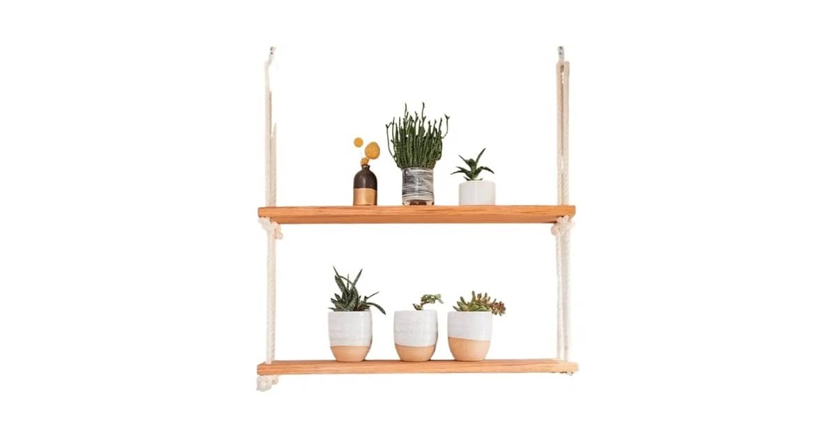 Qual É A Melhor Prateleira Suspensa Por Cordas? 10 Análises