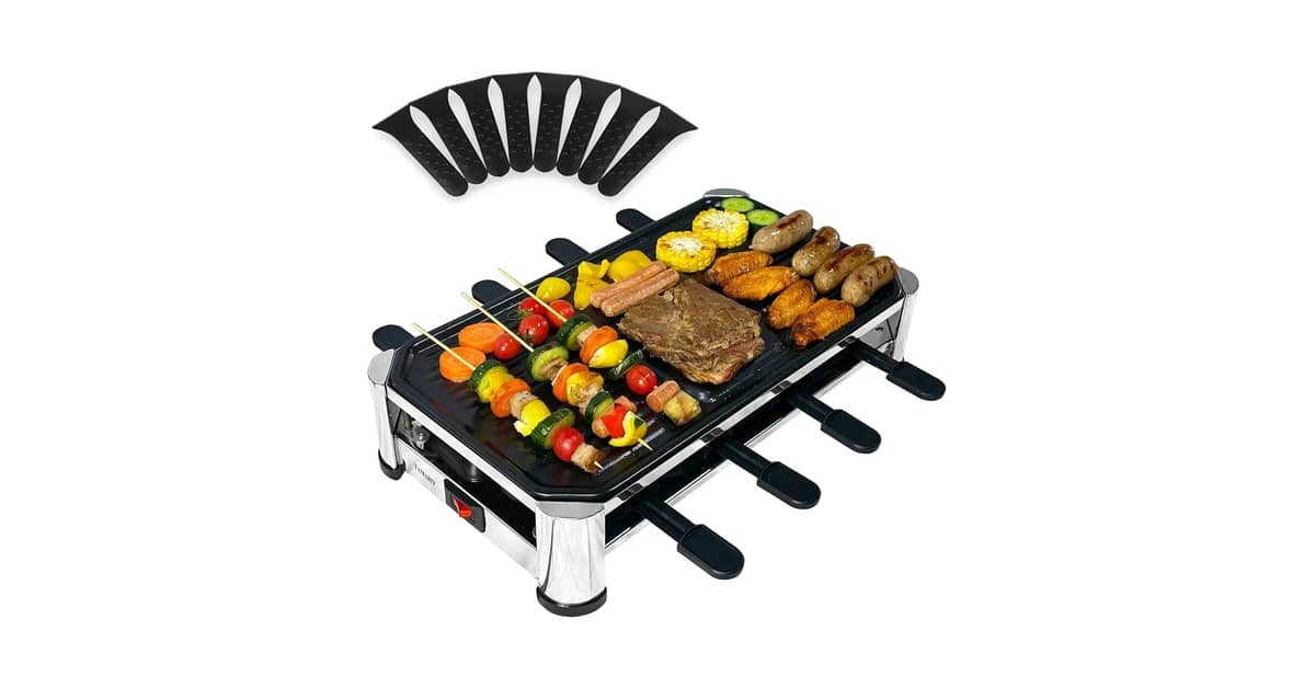 Qual É a Melhor Racleteira Elétrica? De 2 a 8 Pessoas