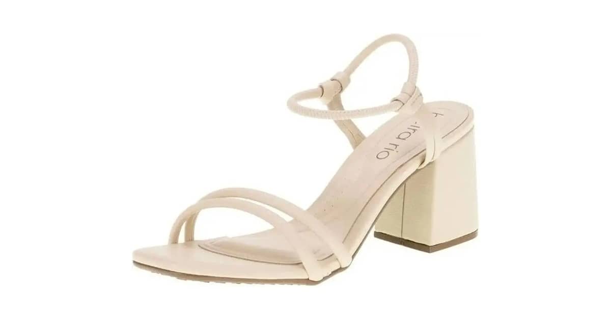 Qual é a Melhor Sandalia Salto Bloco Para Cada Look?