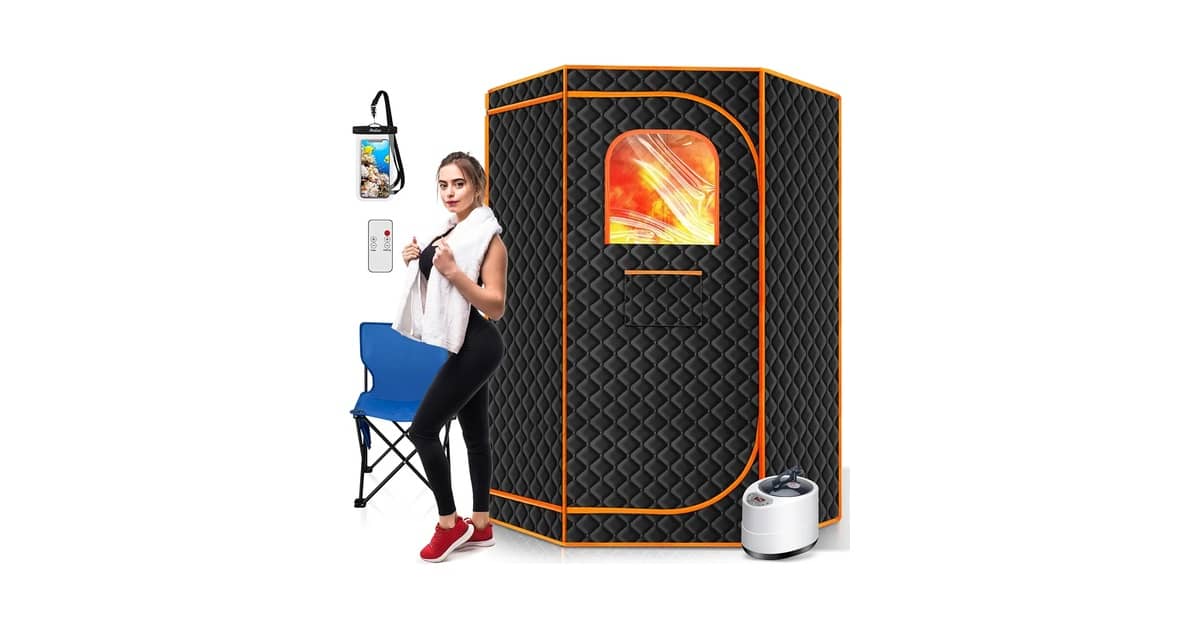Qual É a Melhor Sauna Portátil a Vapor Para Casa: Guia do Spa Pessoal