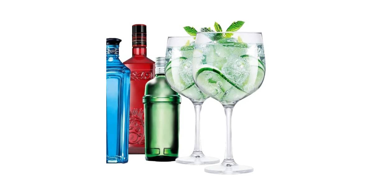 Qual é a Melhor Taca de Gin? Cristal ou Vidro?