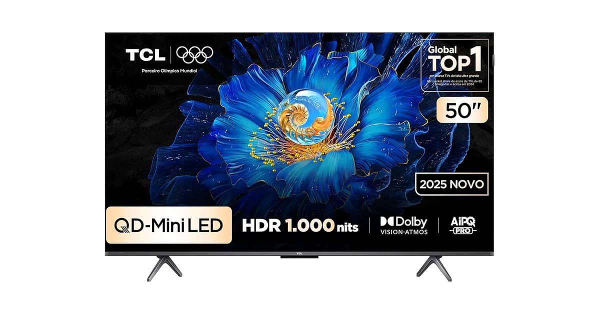 Qual é a Melhor TV 50 Polegadas para Apartamento Pequeno? Guia 4K