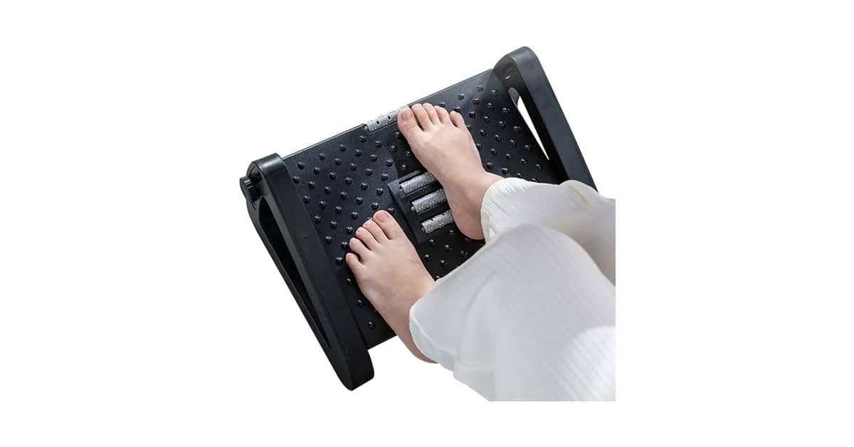 Qual É O Melhor Apoio Para Os Pés Para Usar No Escritório: Guia Ergonômico