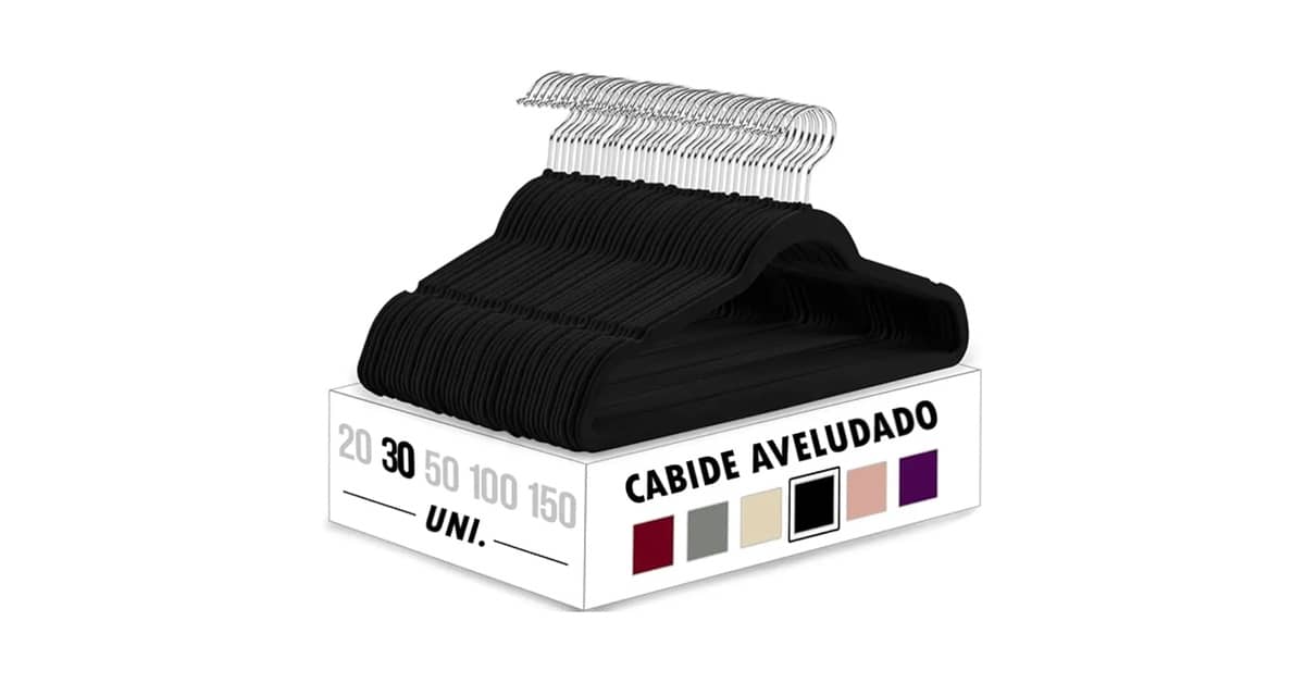 Qual é o Melhor Cabide de Veludo para Otimizar Espaço?