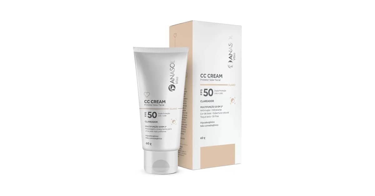 Qual É o Melhor CC Cream? Guia de Fórmulas com FPS