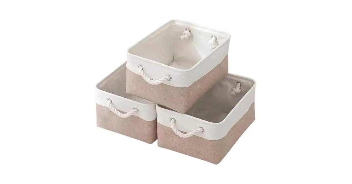 Qual É o Melhor Cesto Organizador de Tecido? Guia de Modelos Dobráveis