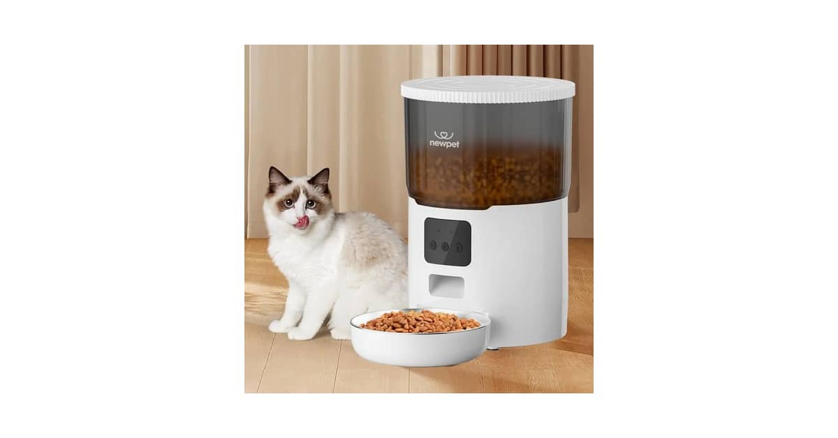 Qual É o Melhor Comedouro Automatico para Gatos? Top 10
