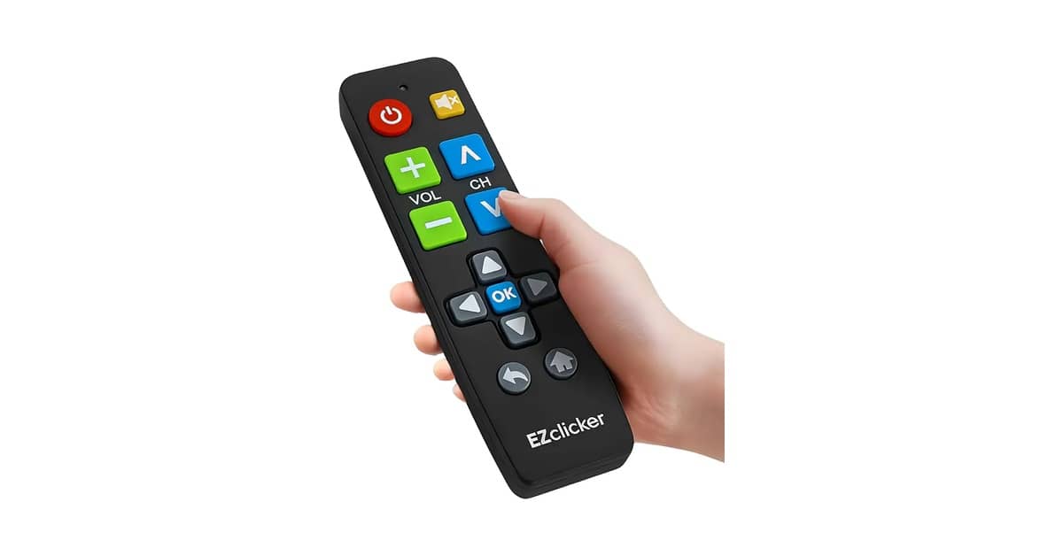 Qual É o Melhor Controle Remoto Universal com Botões Grandes Para Uso Fácil?