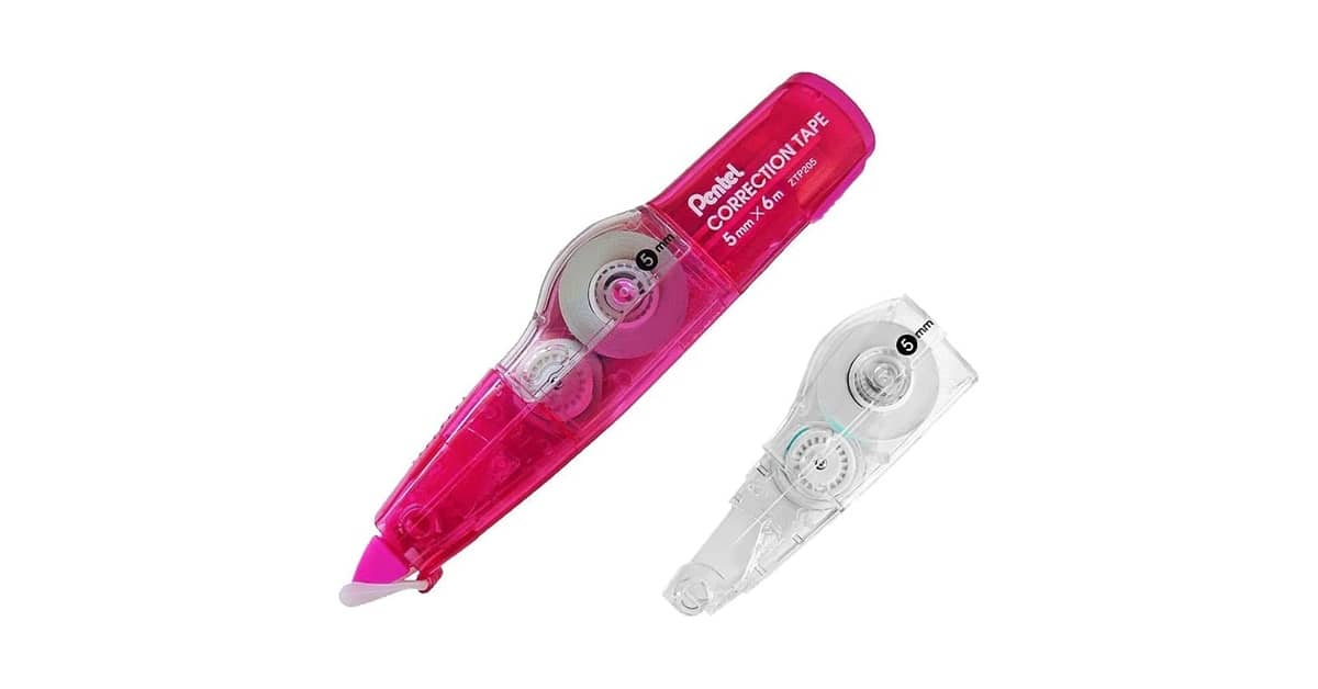 Qual É o Melhor Corretivo em Fita? 10 Opções Limpas