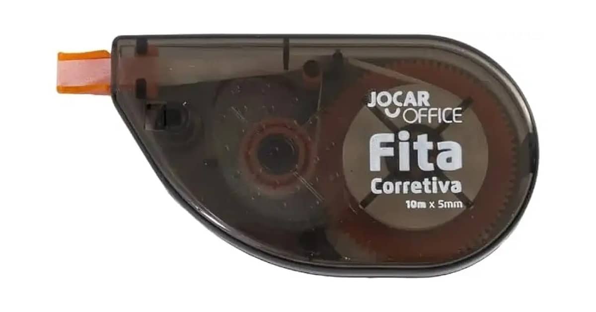 Qual É o Melhor Corretivo Escolar? Fita vs Líquido
