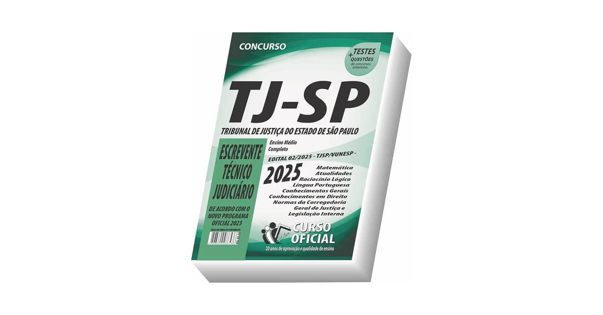 Qual é o Melhor Curso Para Escrevente Tj Sp? Análise