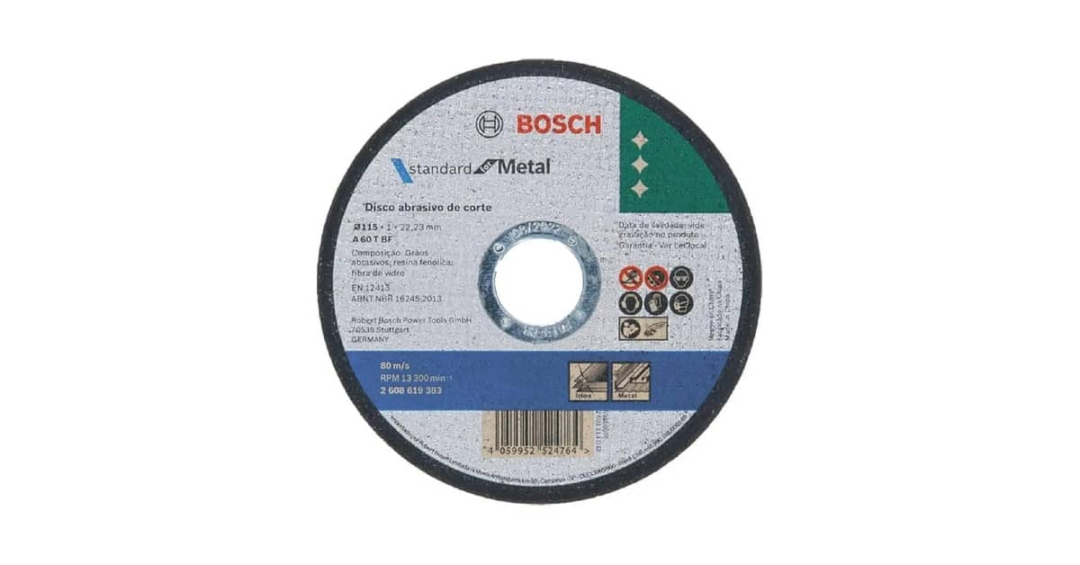 Qual É o Melhor Disco de Corte Para Cada Material?