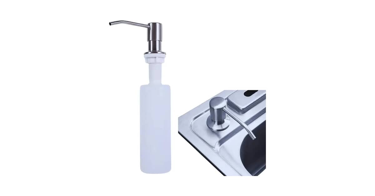 Qual é o Melhor Dispenser de Detergente para Embutir na Pia? Compare 10 Modelos