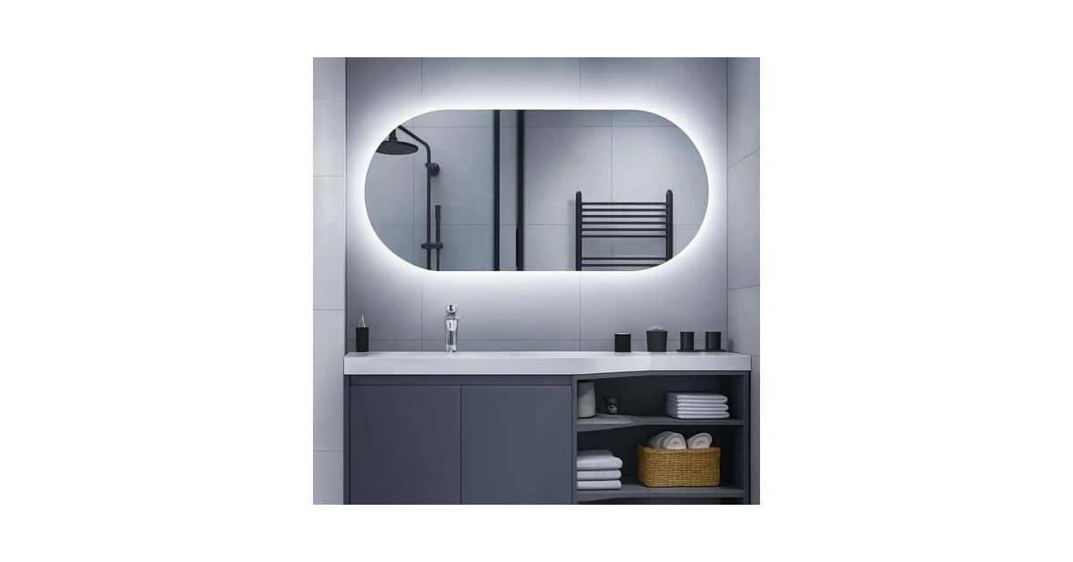 Qual É o Melhor Espelho Para Banheiro com Iluminação LED? Guia de Recursos