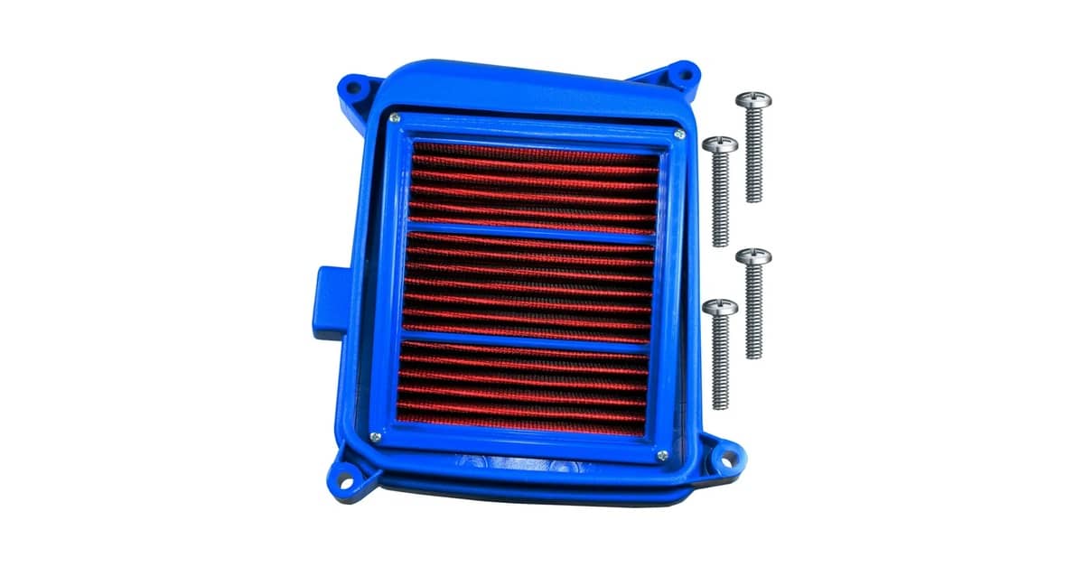 Qual é o Melhor Filtro de Ar Esportivo Para Moto?