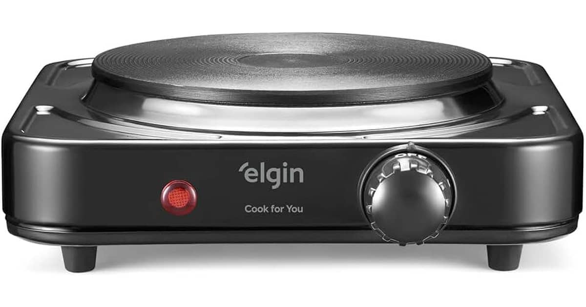 Qual é o Melhor Fogão Elétrico de 1 Boca? Análise