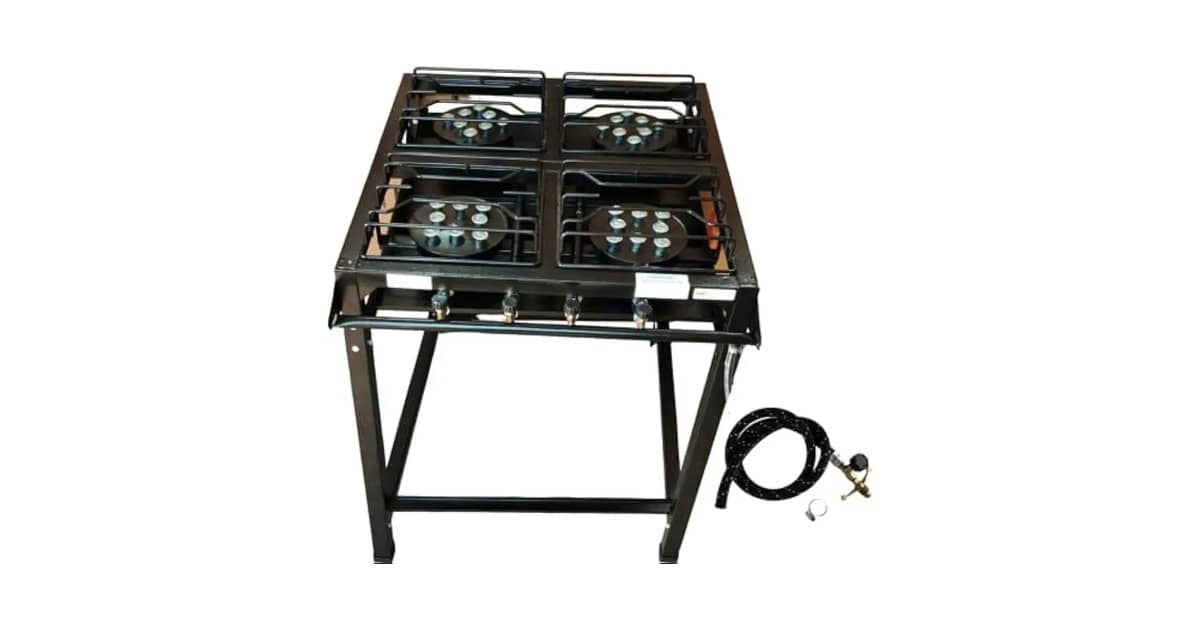 Qual é o Melhor Fogao Industrial de 4 Bocas? Alta vs. Baixa Pressão