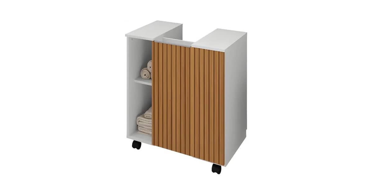 Qual é o Melhor Gabinete Para Banheiro? Com Cuba ou de Coluna?