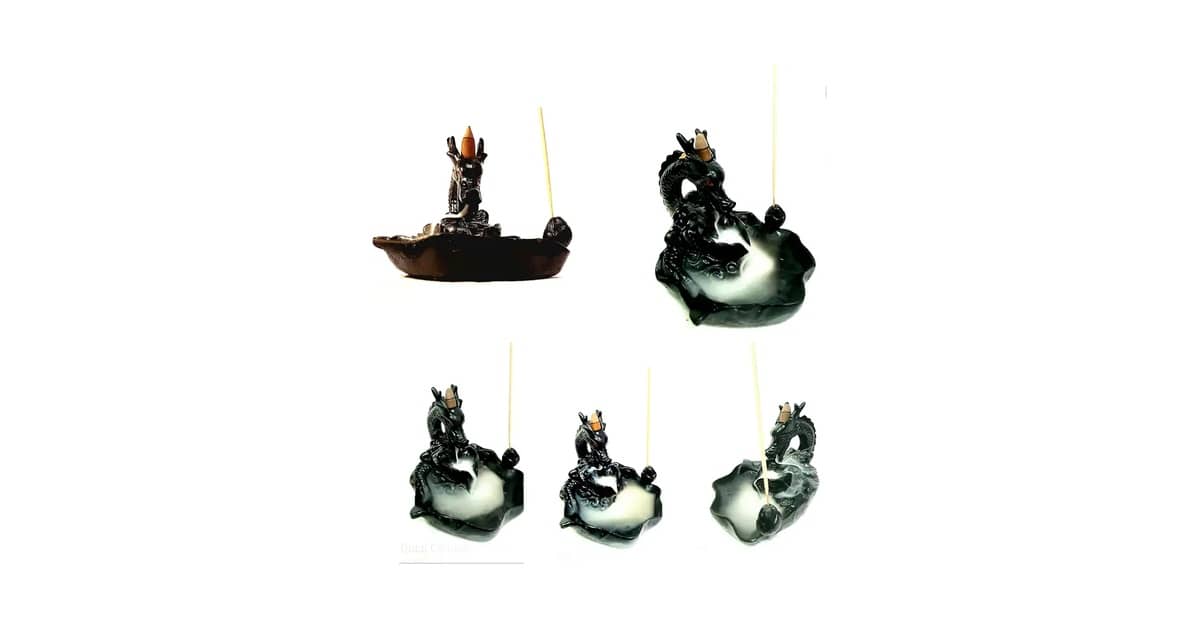 Qual É o Melhor Incensário Cascata de Fumaça Invertida: 10 Designs