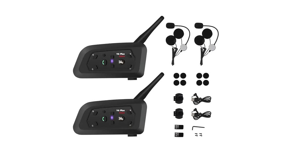 Qual é o Melhor Intercomunicador de Capacete Para Casal? Veja 6 Kits
