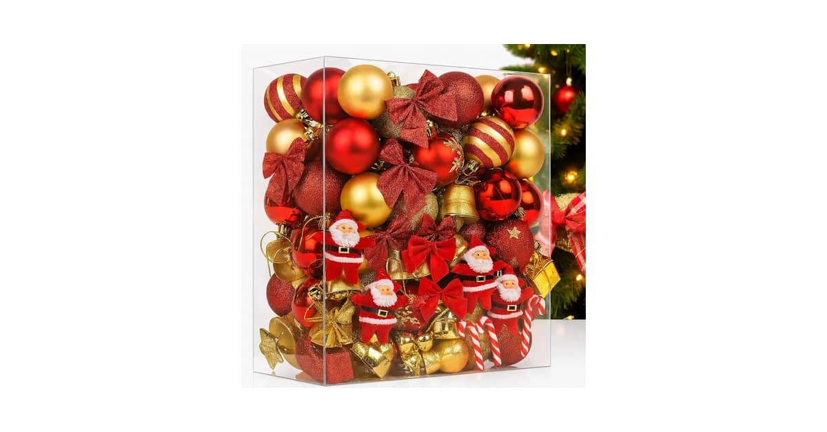 Qual É o Melhor Kit de Enfeite de Natal Completo?