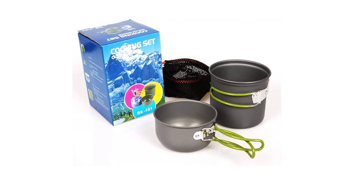 Qual é o Melhor Kit de Panela de Camping Leve?