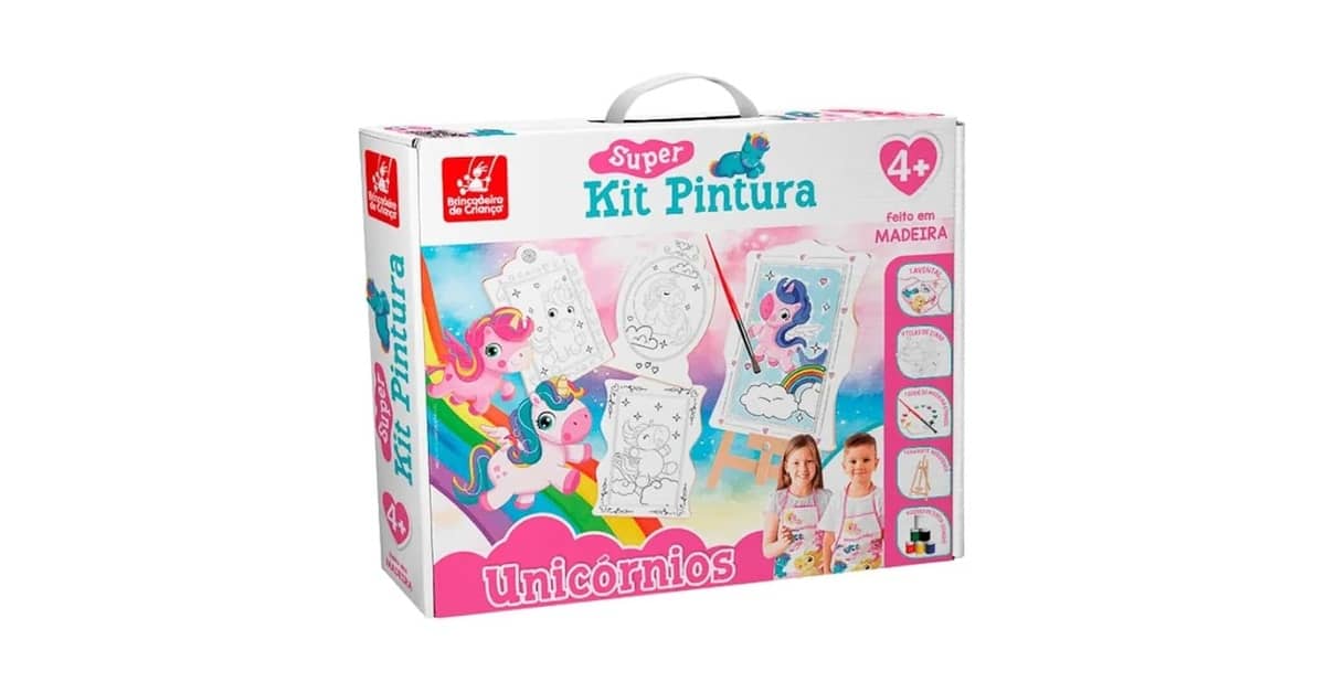 Qual é o Melhor Kit de Pintura Infatil por Idade?