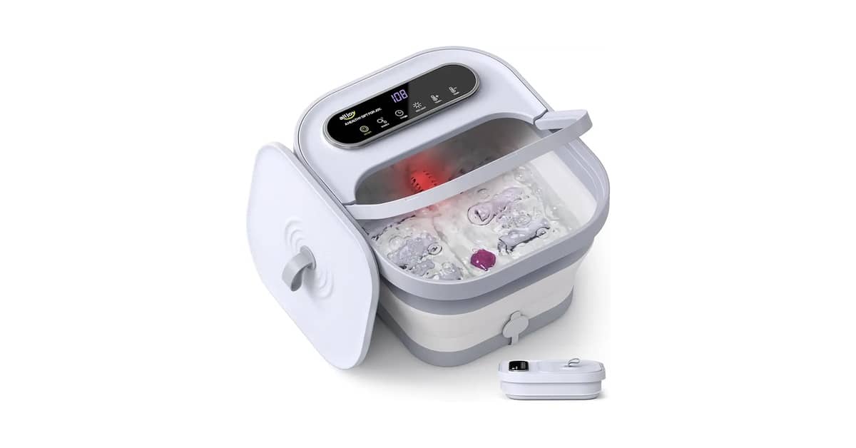 Qual é o Melhor Massageador de Pés Com Aquecimento e Bolhas? Guia Spa