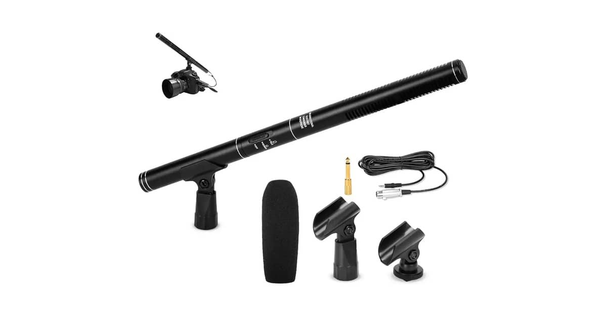 Qual É o Melhor Microfone Shotgun Para Vídeos?