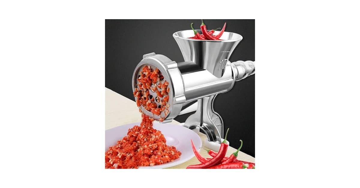 Qual É o Melhor Moedor de Carne Manual? Guia Prático