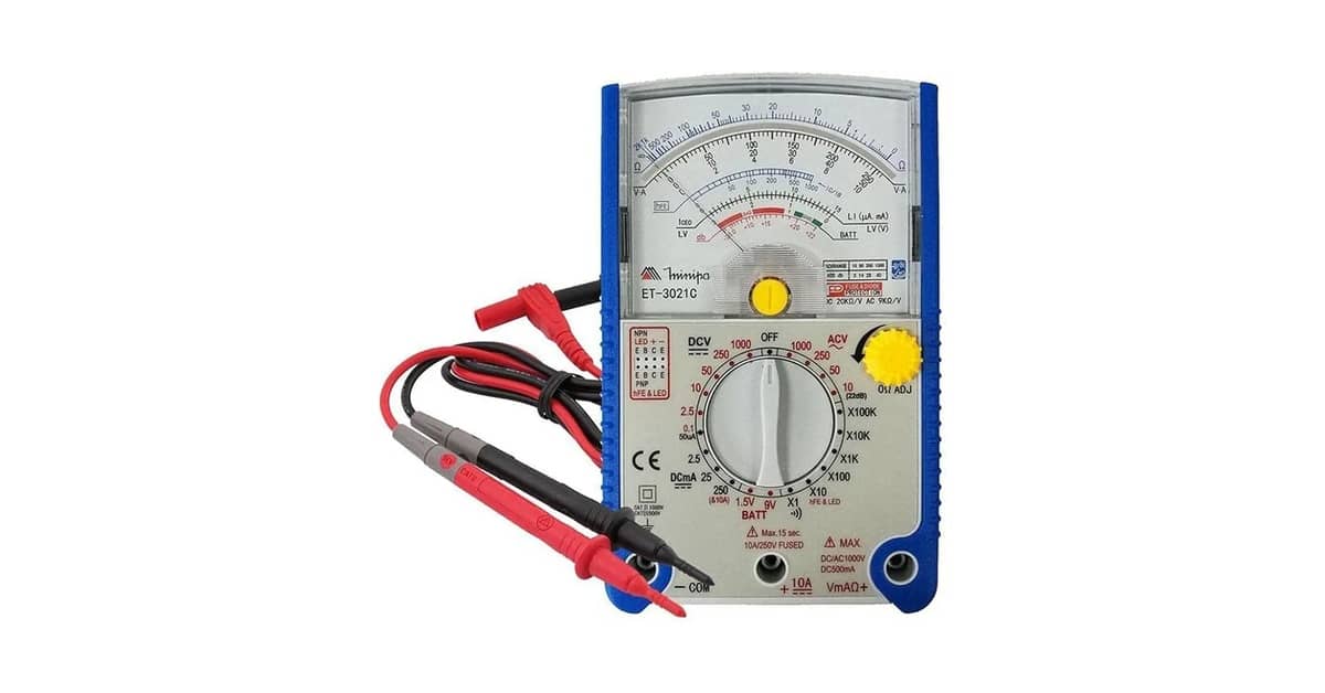 Qual é o Melhor Multimetro Analogico? Guia Essencial