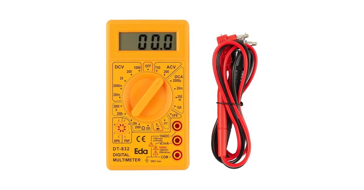 Qual é o Melhor Multímetro Digital para Iniciantes e Como Escolher?